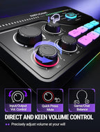 Fifine Gaming Mixer for Voice Chat and Streaming- 7.1ch Surround Sound - Image 3