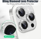 AGVEE 3+3 6 Pack for iPhone 16 Pro 6.3" / 16 Pro Max 6.9" Camera Lens Cover - Image 4