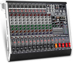 12 Channel Audio Mixer Professional Sound Mixing Board by MIZISNR