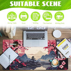 Desk Pad, Mountains and Sun Large Gaming Mouse Pad - Image 3