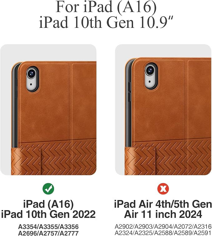 auaua Case for iPad 11th Generation 11 Inch 2025, iPad 10th Generation 10.9 - Image 2