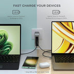 Satechi 145W GaN Travel Charger, 4-Port GaN USB C Charger, 2 USB-C PD 3.1 - Image 4