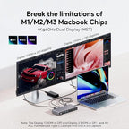 Displaylink Docking Station, USB C DisplayLink Dock Dual Displays - Image 3