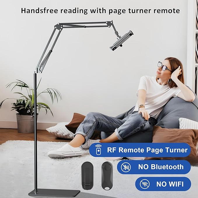 Floor Stand for Kindle Reading in Bed - Image 2