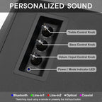 Prosonic BT30 Active Powered Bluetooth Bookshelf Speakers, Studio Monitor - Image 5