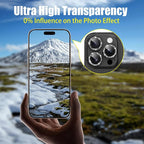 AGVEE 3+3 6 Pack for iPhone 16 Pro 6.3" / 16 Pro Max 6.9" Camera Lens Cover - Image 6