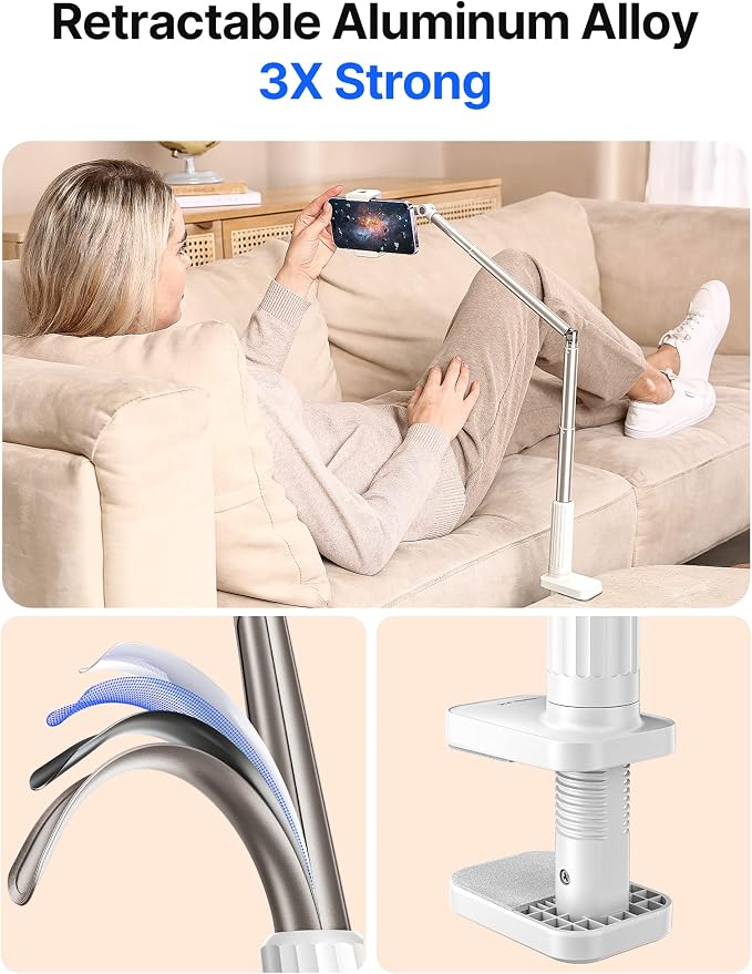 JSAUX Phone Holder for Desk and Bed Compatible - Image 7