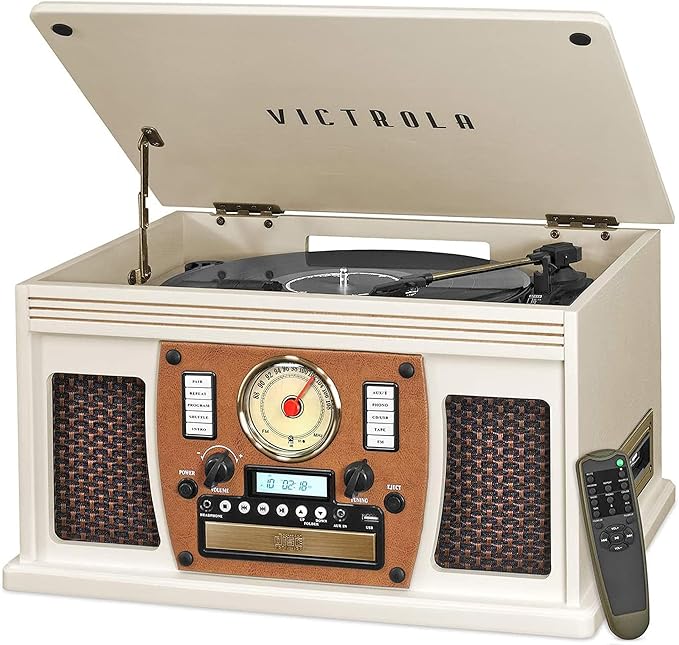 Victrola Navigator 8-in-1 Bluetooth Record Player by Victrola