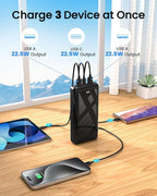 Power Bank 50000mAh 22.5W Fast Charging Portable Charger, USB C Quick Charge - Image 4