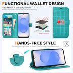 TUCCH Case for Galaxy S25 Edge, Detachable Wallet - Image 5