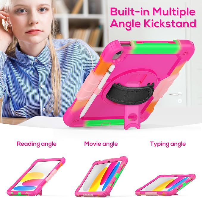 BLOSOMEET Case for iPad A16 11th/10th Generation 11''/10.9'' 2025/2022 - Image 8