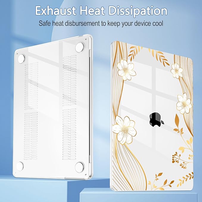Mektron Compatible with M4 MacBook Air 15 inch Case 2025 A3241 2024 2023 M3 - Image 9