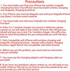 3 in 1 Wireless Charger for iPhone, Foldable Charging Station for Magsafe for - Image 2