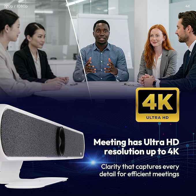 Meeting 4K Video Conferencing Bar – 4K Camera - Image 7