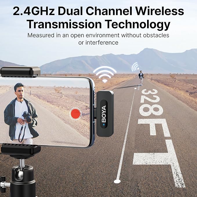 BOYA BY-V20 USB-C Wireless Microphone - Image 5