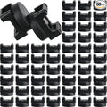 Yookeer 60 Pcs Magnetic Zip Tie Mount Base Black Magnetic Cable Clips Wire by Yookeer