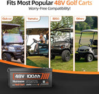 48V 100Ah LiFePO4 Golf Cart Lithium Battery Bluetooth - Image 7