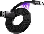 Statik MagStack USB to USB C Cable, Magnetic Anti Tangle Flat A to Type C by Statik
