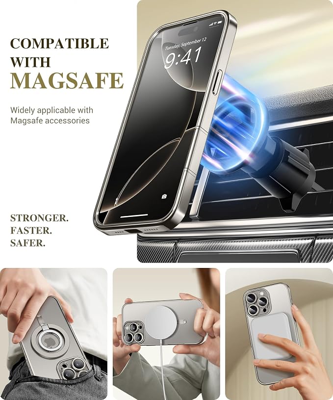 BERFY Magnetic for iPhone 16 Pro Case, Compatible - Image 6