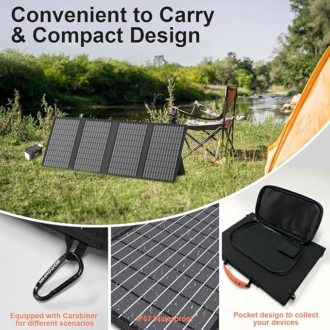60W Portable Solar Panels Charger - Image 4