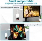 USB C SD Memory Card Reader Type C to SD Card Adapter - Image 7