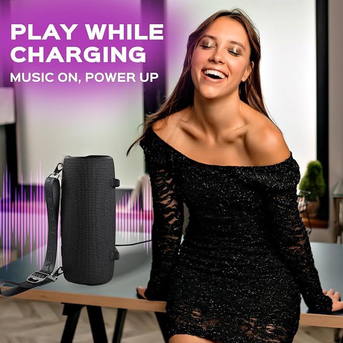 TREBLAB Ultra Loud Wireless Speaker - 60W Stereo Sound - Image 9