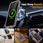 360° Protection Magnetic for iPhone 16 Pro Case Built-in 9H Privacy Screen - Image 2