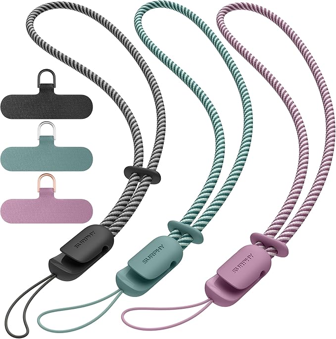 SURPHY 3 Pack Phone Wrist Strap by SURPHY