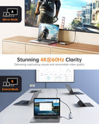 USB C Hub, 9 in 1 USB C Multiport Adapter - Image 5