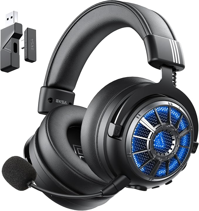 EKSA Wireless Gaming Headset for PS5, Gaming Headphones by EKSA