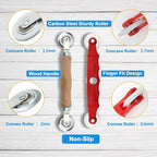Window Screen Repair Kit Mesh Screen Spline Roller Repair Tools Kit - Image 6