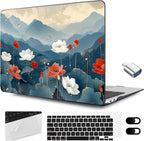 MEEgoodo for MacBook Air 13.3 inch Case 2021 2020 2019 2018 A2337 M1 A2179 A1932 by MEEgoodo