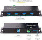 StarTech.com 4-Port Industrial USB 3.0 5Gbps Hub, Rugged USB Hub - Image 9
