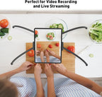 AboveTEK iPad Holder for Bed, Adjustable Tablet Bed Stand Mount, 360° - Image 6