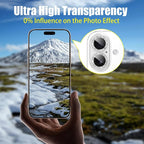 AGVEE 3+3 6 Pack for iPhone 16 6.1" / 16 Plus 6.7" Camera Lens Cover Protector - Image 6