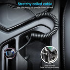 iPhone Charger Cable for Car 3FT, Retractable Charging Cord Compatible - Image 4