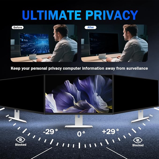 Magnetic Computer Privacy Screen Filter 24 Inch - Image 3