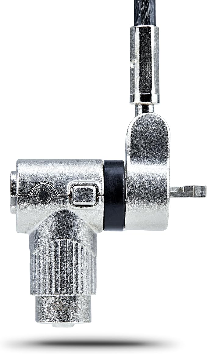 StarTech.com 3-in-1 Universal Laptop Lock 6.6ft, Master Keyed Security Cable - Image 4