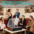 Record Player with Speakers, Turntables - Image 6