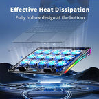 KeiBn Laptop Cooling Pad, Gaming Laptop Fan Cooling Pad - Image 2