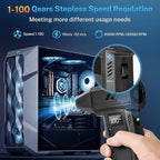 2-in-1 Electric Compressed Air Duster & Car Vacuum Cleaner - Image 3
