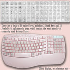 80 Pcs Keyboard Sticker for Long Nails Typing and Gaming, Symbolic and - Image 3