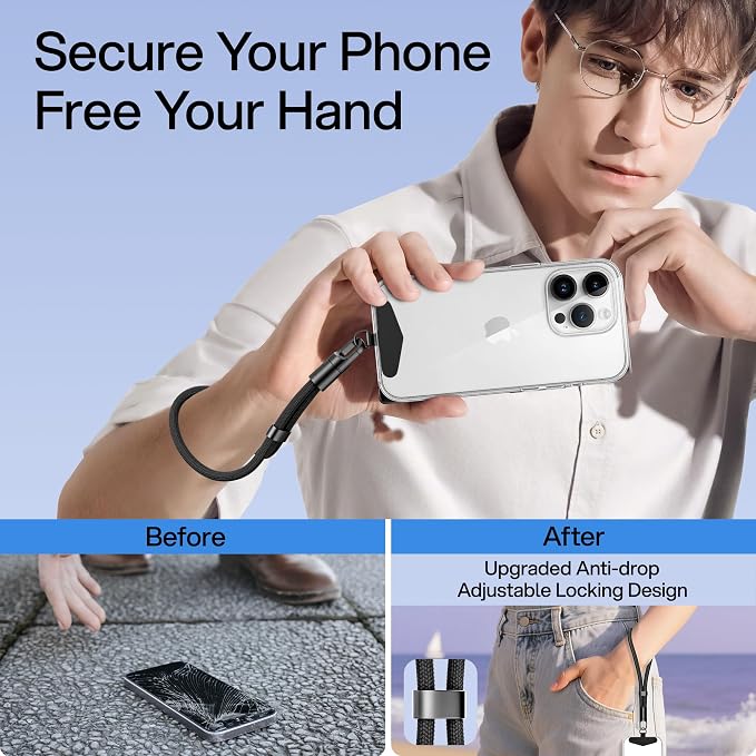 Kaptron Adjustable Phone Wrist Strap - Image 3