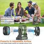 KITWLEMEN 20000mAh Battery Powered Camping Fan - Image 3