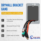 LV1 Low Voltage Mounting Bracket 1 Gang – Single Gang Drywall Brackets - Image 5