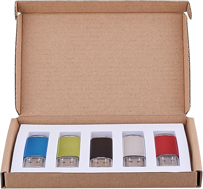 TOPESEL 5 Pack 2GB USB 2.0 Flash Drive Memory Stick Thumb Drives - Image 8