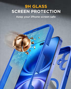 Miracase for iPhone 16 Case 6.1'', Full-Body Bumper Phone case - Image 4