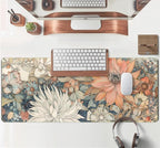 Japanese Minimalist Floral Desk Mat Aesthetic Flowers XL Large Extended Gaming - Image 4