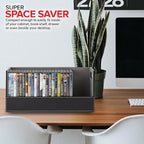 Stock Your Home DVD Storage Box, Movie Shelf Organizer - Image 7