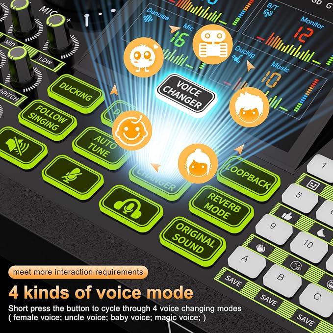 podcast microphone bundle, Live Sound Card - Image 8